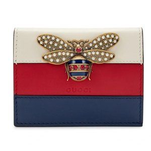 Gucci Queen Margaret leather card wallet